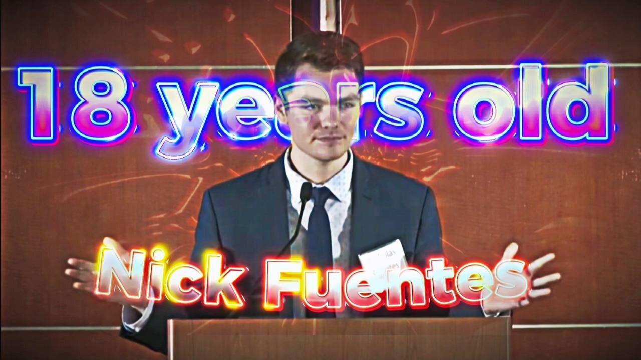 Full Speech: 18 year old Nick Fuentes goes off on Immigration