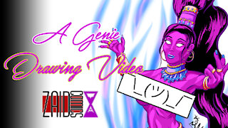 A Mythical Genie - Draw Along