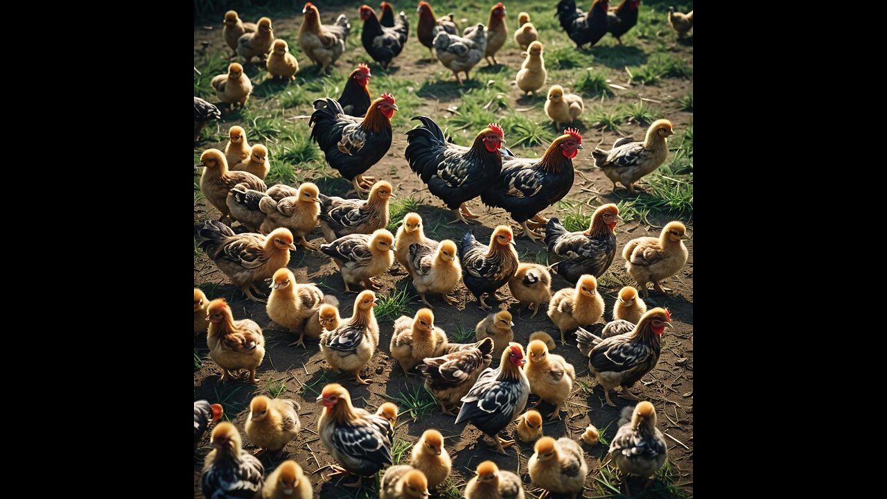 happy chickens bantams