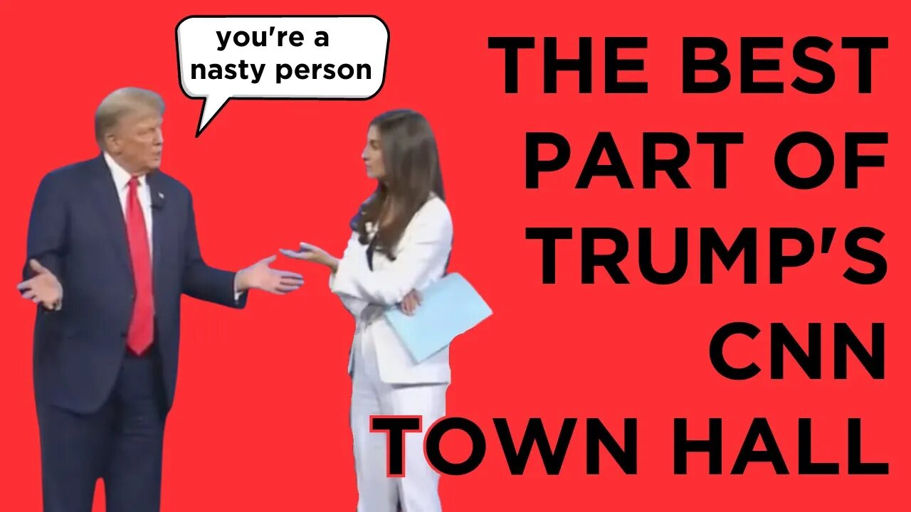 Watch Donald Trump Humiliate Kaitlan Collins at His CNN Town Hall!