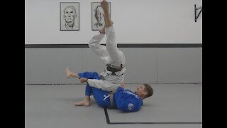 Butterfly Guard Pass 1