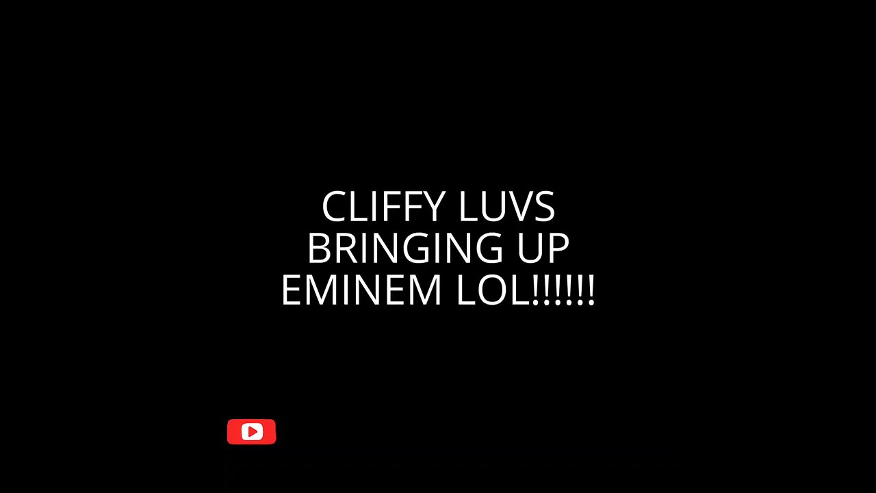 CLIFFY LUVS BRINGING UP EMINEM LOL!!!