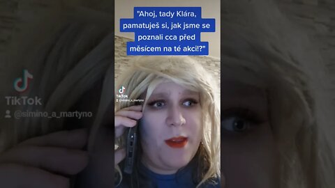Zbouchnul jsem KLÁRU!? 😲🤣 #funny #tiktok #shorts