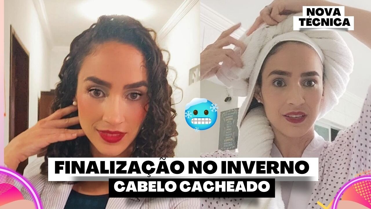 FINALIZAÇÃO PARA CABELO CACHEADO NO INVERNO (NOVA TÉCNICA) | por Edili Silva