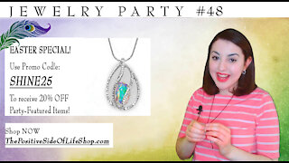 Northern Lights in a Necklace, Emerald Cut, Power of Stones, and MORE - Jewelry Party #48 TPSOL