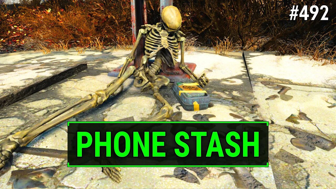 Fallout 4 Unmarked - Seems this Phone is being Used! | Ep. 492