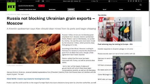 Russia not blocking Ukrainian grain exports, issue discussed with Turkey and several other states