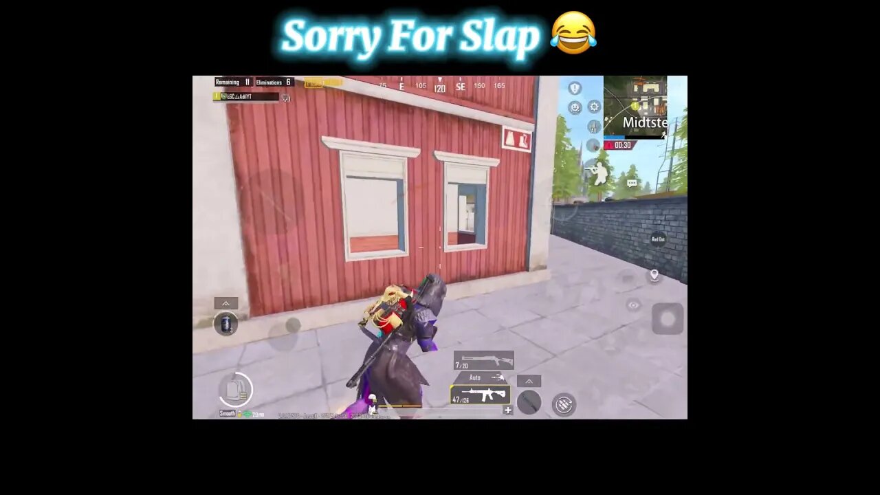 Sorry For Slap 😂#shorts #lgcadilyt #pubgmobile #bgmi