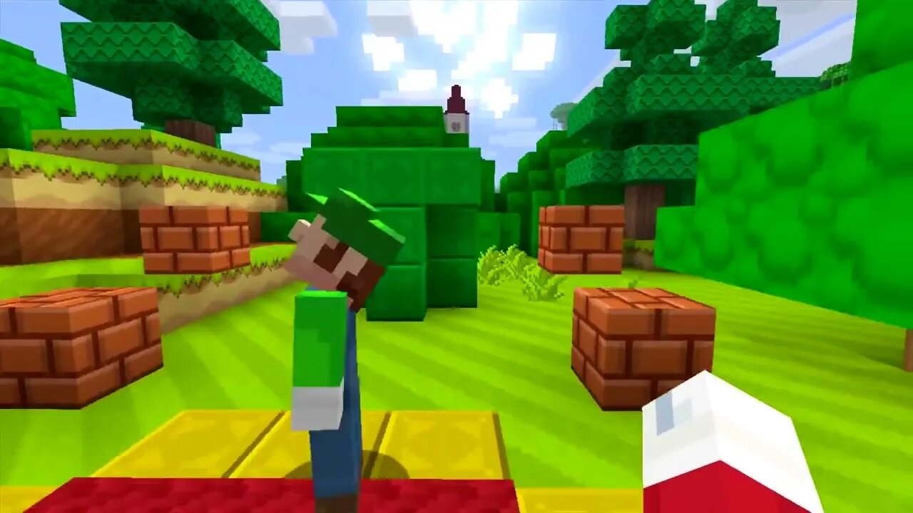 Minecraft Wii U Super Mario Series Bowser Attacks