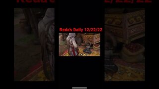 Reda’s Daily 12/22/22