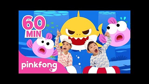 [60 Minute] Best Baby Shark Songs Compilation for Kids ｜ Pinkfong Official