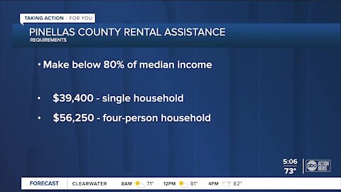 Rental assistance program to launch Wednesday in Pinellas