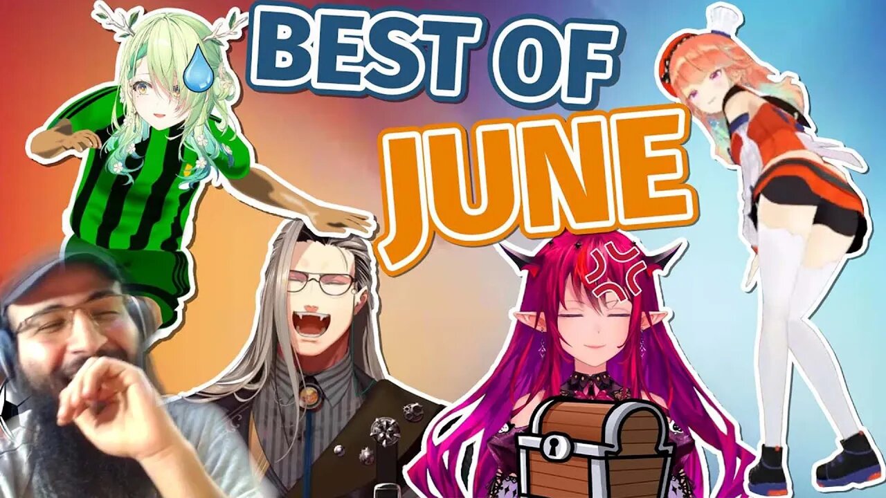 REACTION Best Of Hololive EN - June