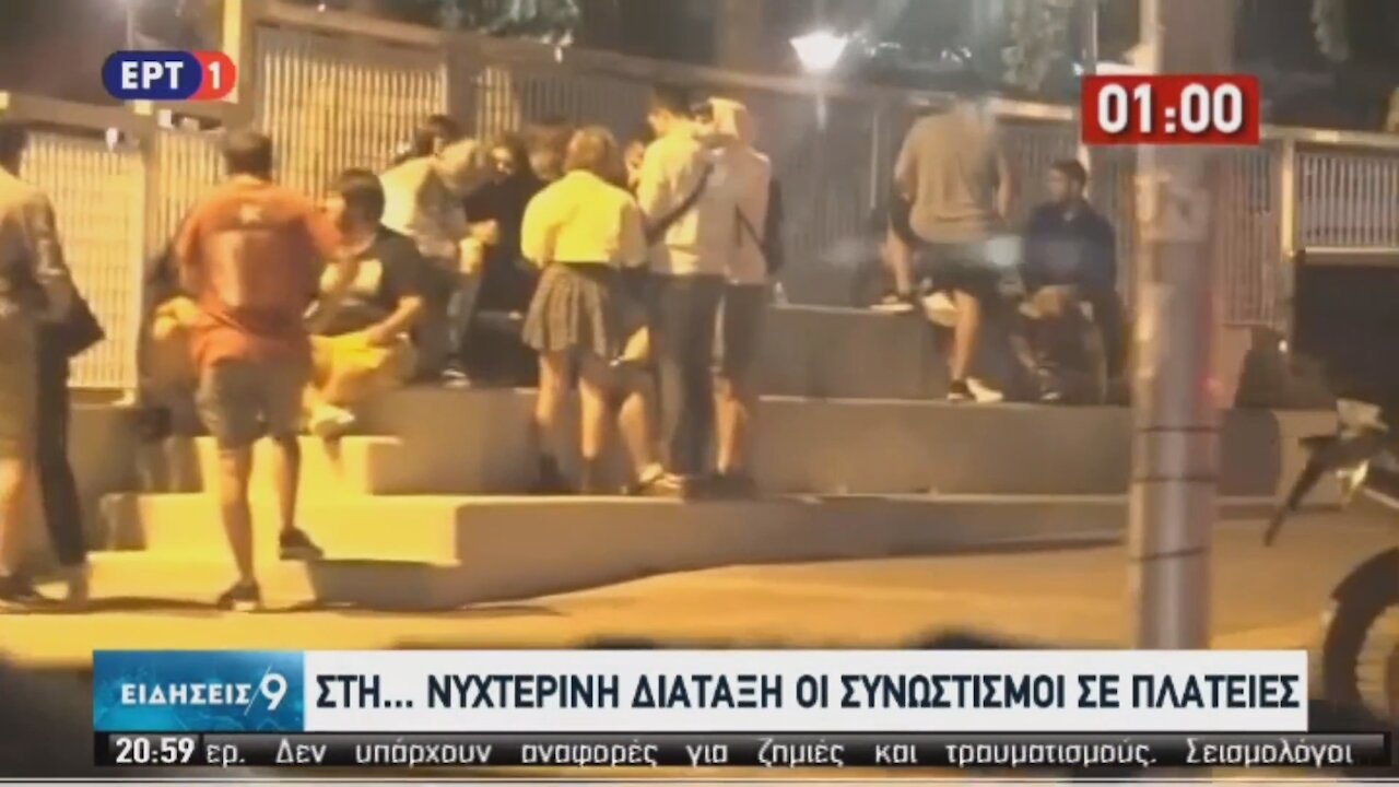 Πλατείες - Συνωστισμός