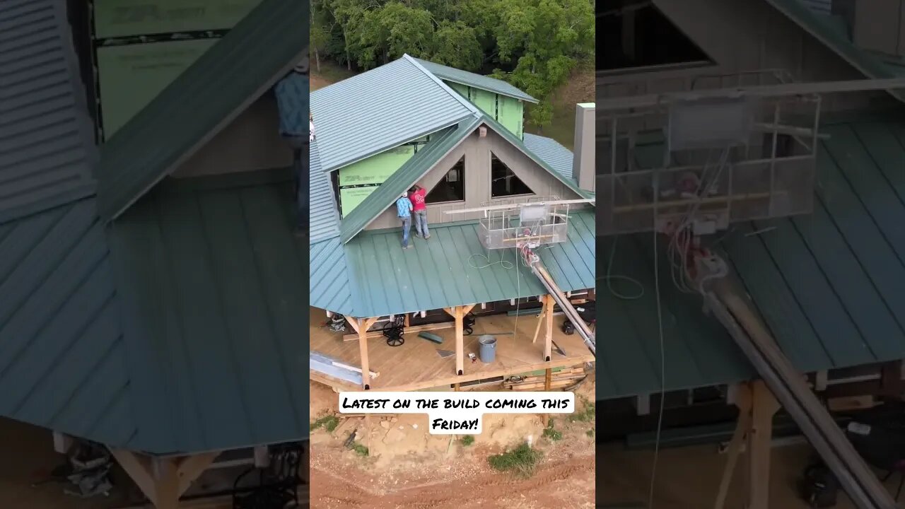 The log home is making progress! #homesteading #blueridgemountains #loghome #homesteadingfamily