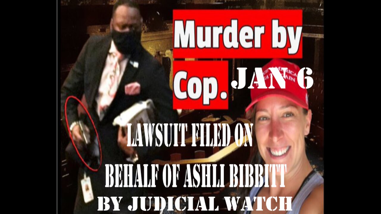 COWARDLY COP KILLS ASHLI BABBITT ON JAN 6, LAWSUIT FILED ON BEHALF OF ASHLI'S ESTATE BY WATCHDOG!!!