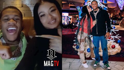 Boxer Devin Haney & "GF" India Love Discuss Kids & Their 1st Date! 😍