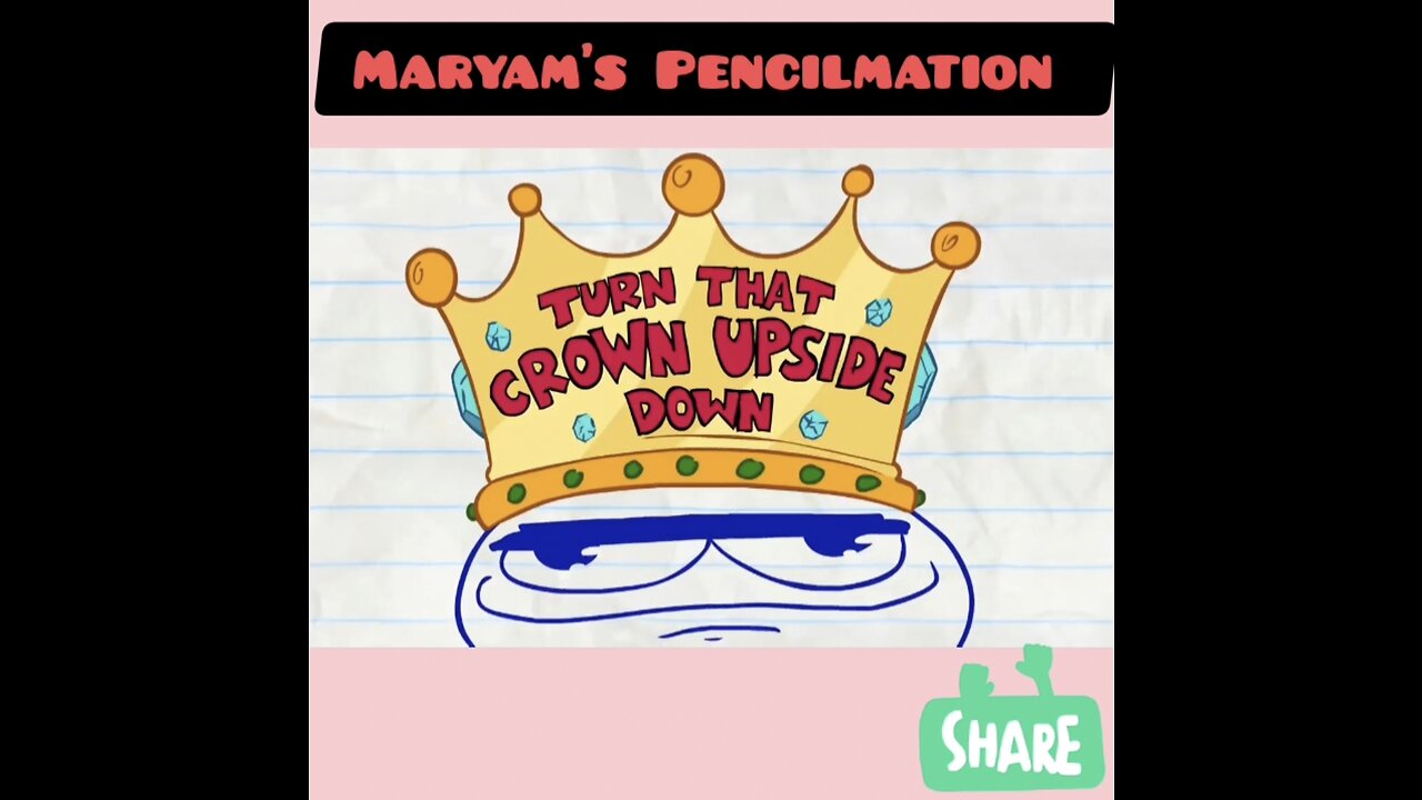 Turn that crown upside down|Pencilmation Animation|cartoons|