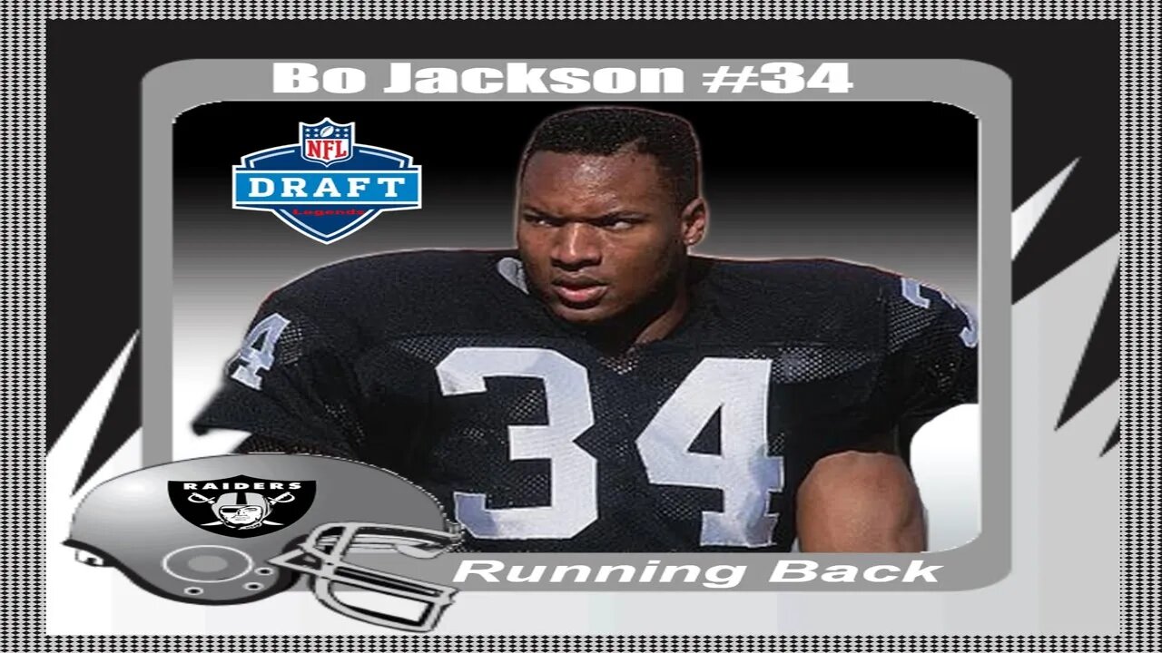 Madden 23 Legend Draft Pick Bo Jackson Creation