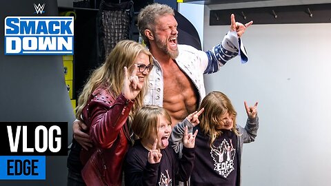 Behind the scenes of Edge’s 25th anniversary homecoming_ SmackDown Vlog