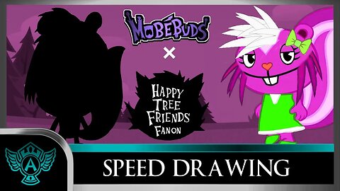 Speed Drawing: Happy Tree Friends Fanon - Saramy | Mobebuds Style