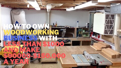 How To Start & Run A Successful Woodworking Business From Home