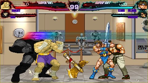 Mugen: Sagat/Non vs Kain Blade/Barbon(SoR)