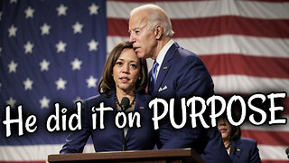 Biden DESTROYED Harris with Garbage gaffe