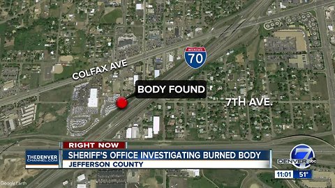 Burned body discovered after fire in Jefferson County