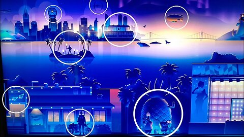 ROKU TV SUMMER 2023! Scrolling Screensaver/ Find All The Hidden Movies and EASTER EGGS!
