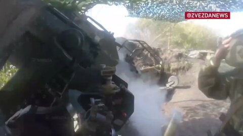 Artillery strikes on the location of the Armed Forces of Ukraine