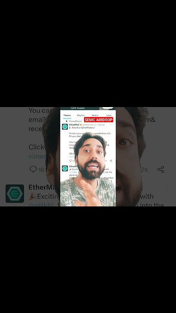 EtherMail Airdrop Alert⚠️ Claim EMC tokens 🤑🤑