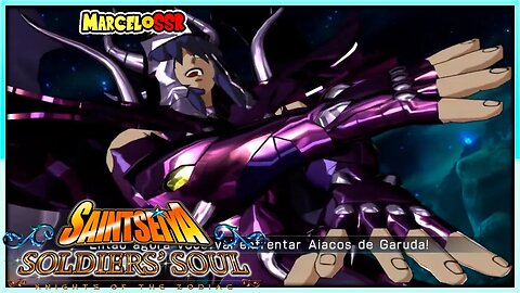 Máscara da Morte de Câncer Vs. Aiacos de Garuda - Saint Seiya: Soldiers' Soul