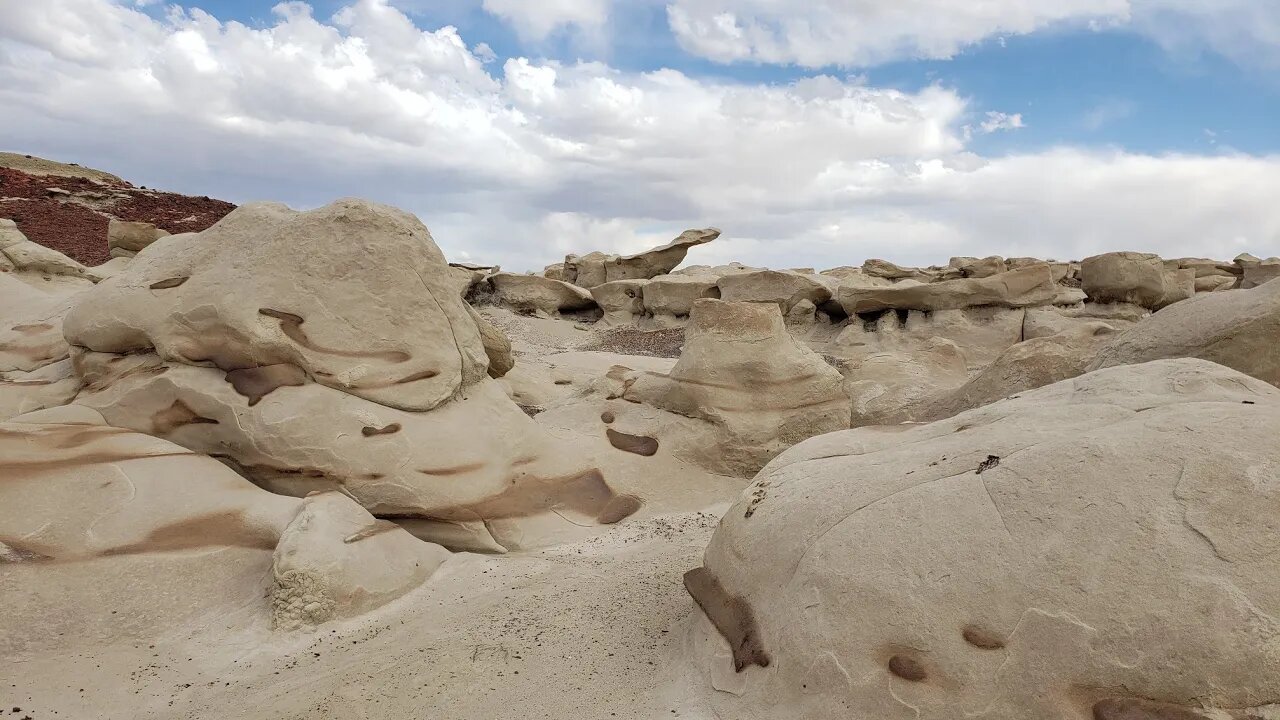 Searching for Petrified Dinosaur Eggs, Bisti, Badlands NM