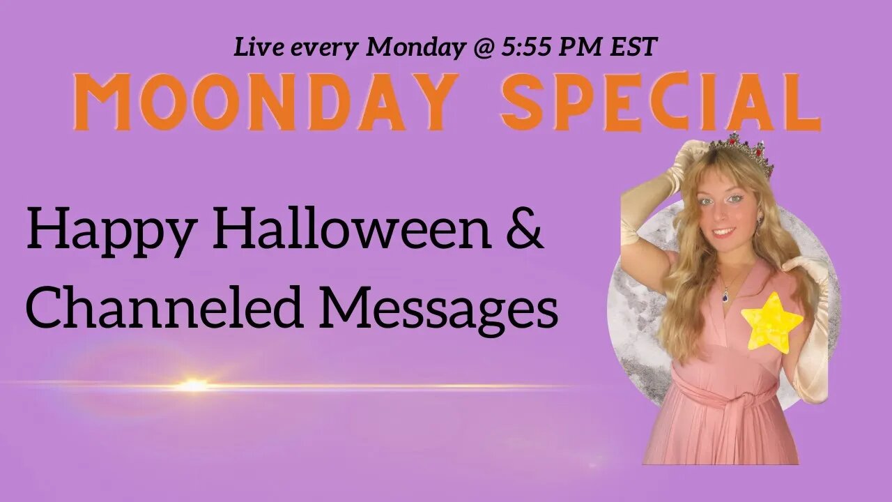 Moonday Halloween Edition: Encouraging messages & Finding Your Voice