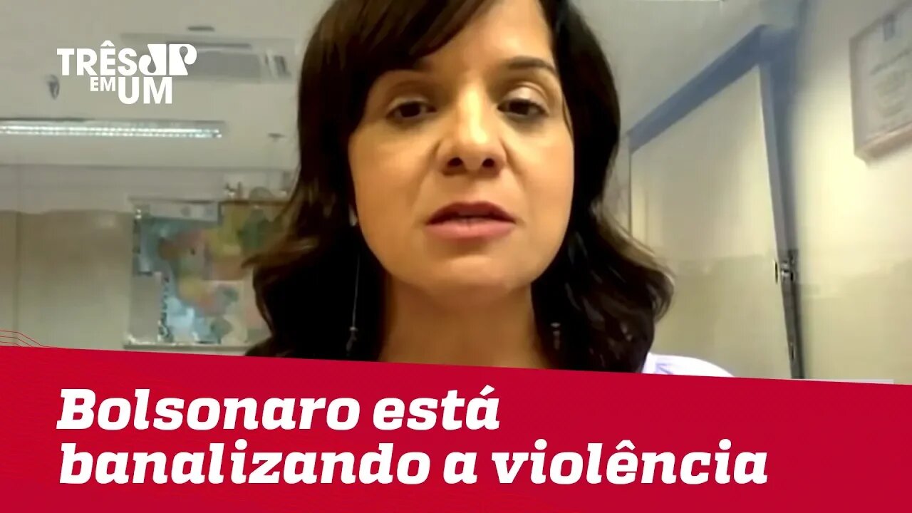 Vera Magalhães: "Bolsonaro está banalizando a violência para crianças"