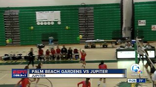 PB Gardens vs Jupiter volleyball 10/8