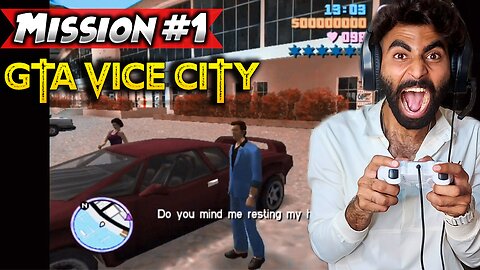 GTA Vice City Gameplay In Hindi😎|Mission 01|Bj Gaming|PC Games