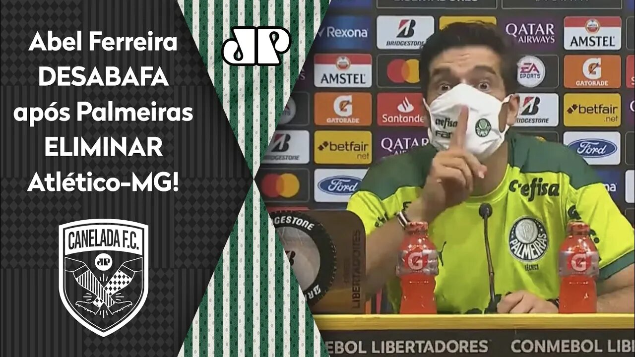 "SHIIIU!" OLHA quem Abel Ferreira MANDOU CALAR A BOCA após o Palmeiras ELIMINAR o Atlético-MG!