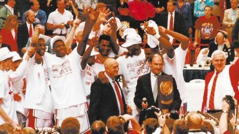 Anniversary of UNLV Runnin' Rebels NCAA championship win