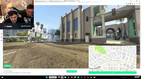 Gago, Piuzinho e Gabepeixe jogando GTA V Geoguessr