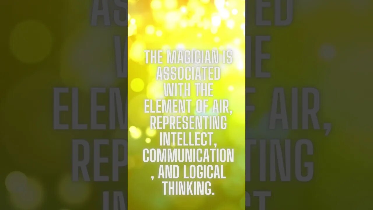 "The Magician: Embracing Intellect and Logical Thinking"