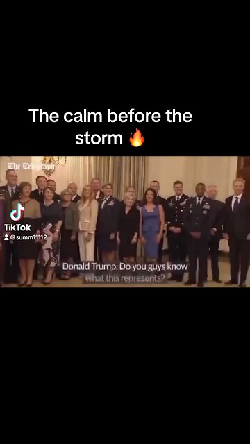 The calm before the storm