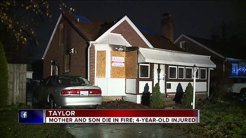 Mother, 2-year-old die in house fire in Taylor