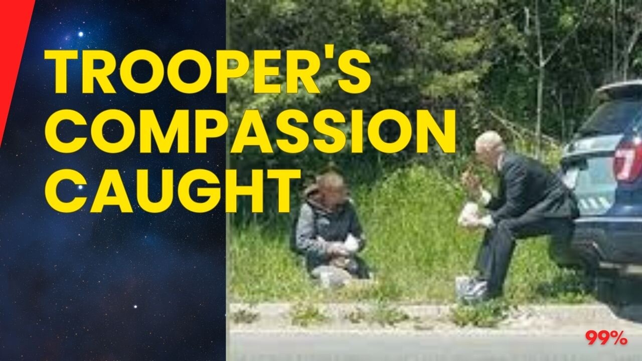 Trooper's Secret Act of Kindness Caught on Camera - Shocking!