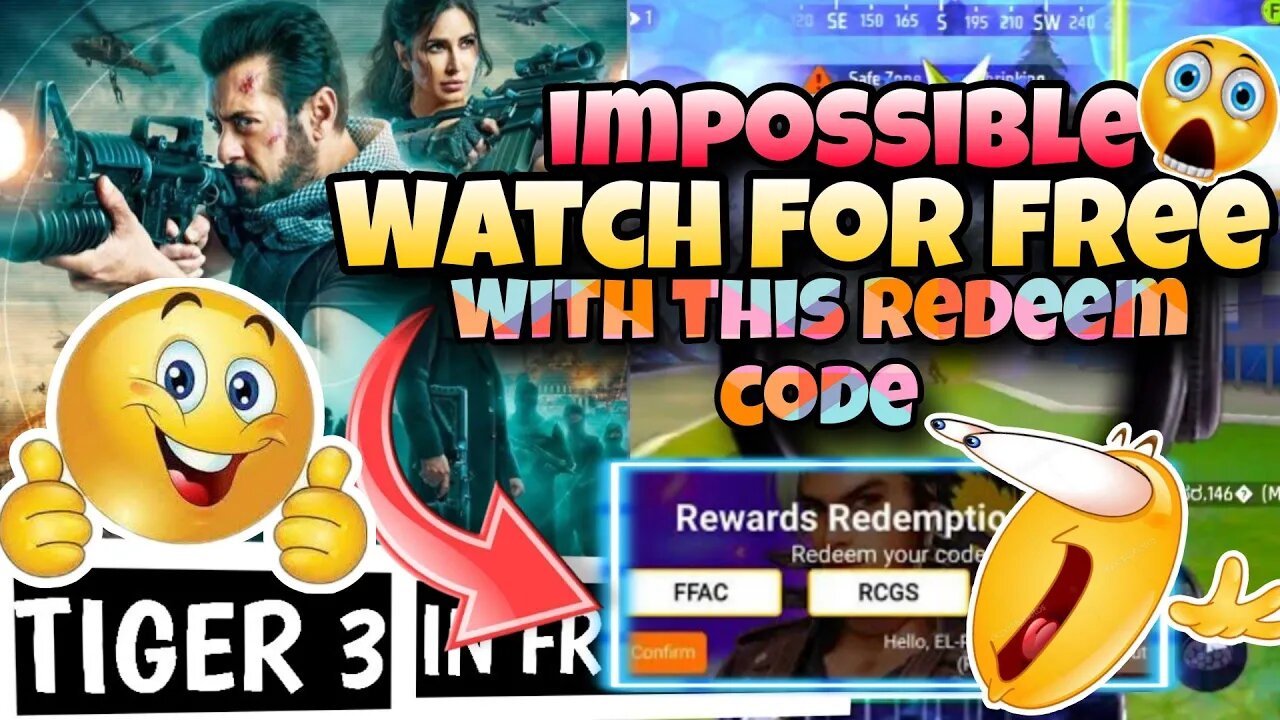 How To Watch Tiger 3😱 For Free | In Free Fire New Event ||