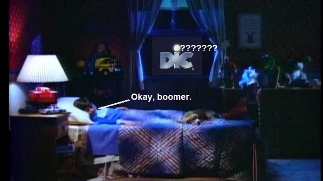 Dic Logo Scares Kid In Bed 143: Dic Gets Okay Boomered (31823A)