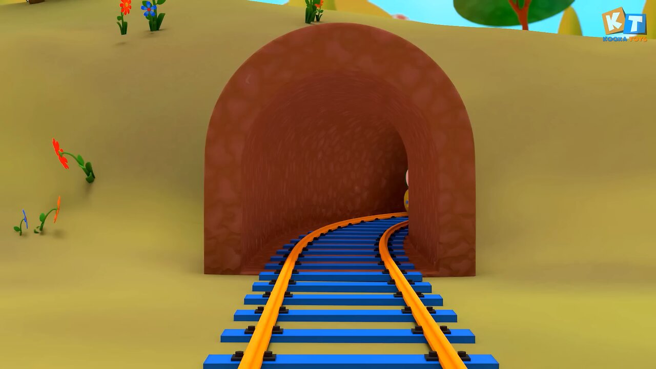 Cocomelon Color Train - Wheels on the Train -Baby Nursery Rhymes