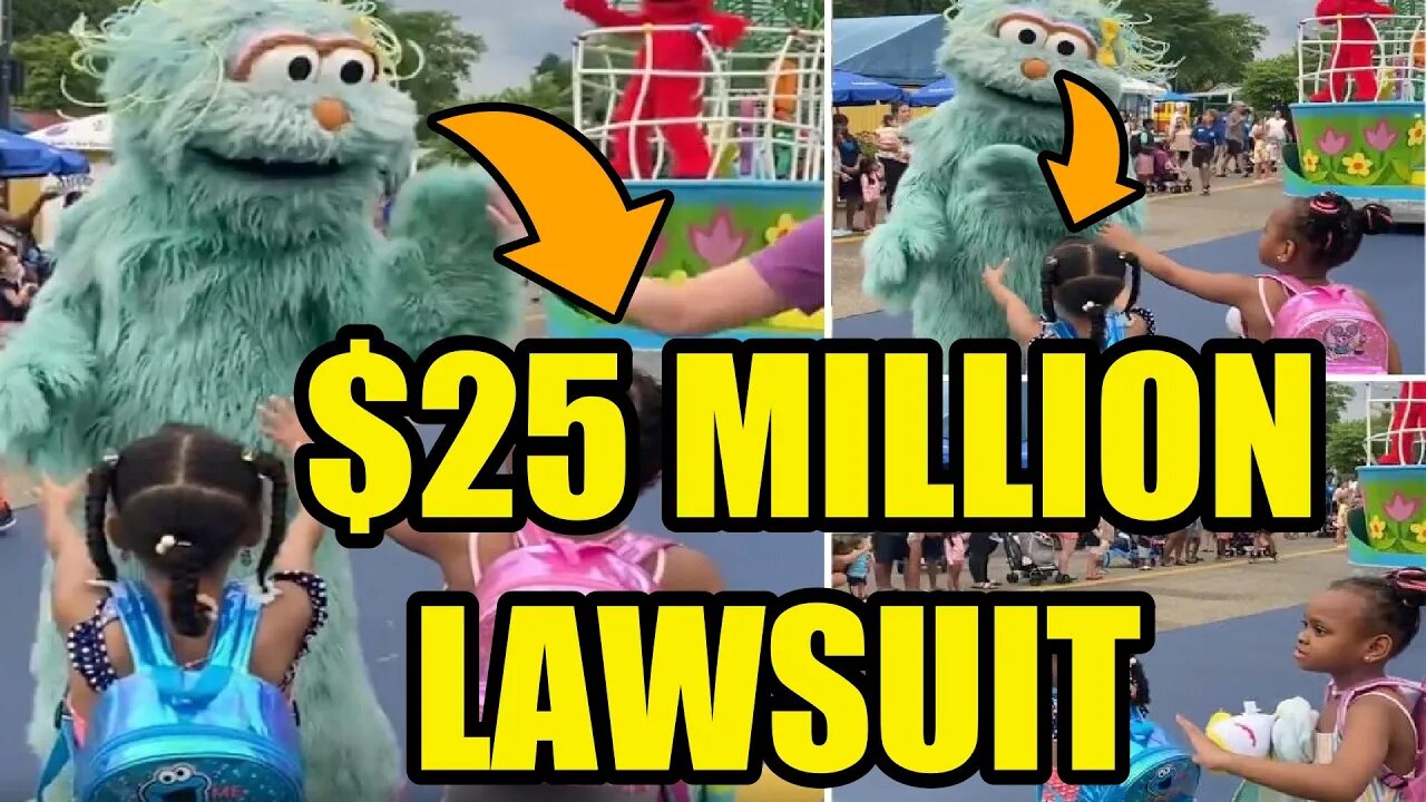 Sesame Place Racism 😱 $25 Million Lawsuit Filed On Sesame Place Accusations Black Children Rosita