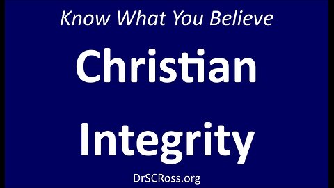 Christian Integrity